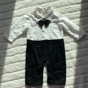 Classic Black and White Kids Bodysuit